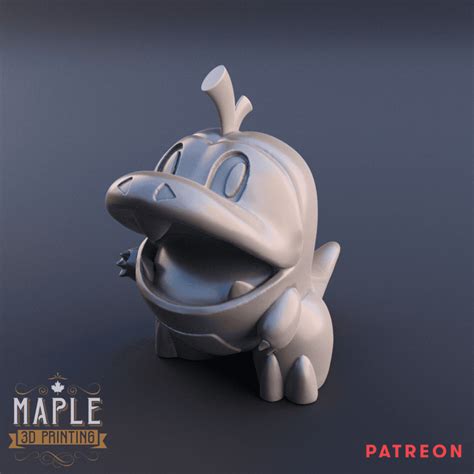 909 Fuecoco 3d Model By Maple 3d Printing On Thangs