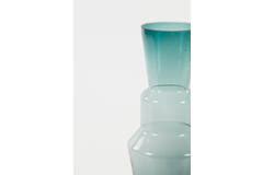 Vase X Cm Trosmu Glass Dark Green Light Living