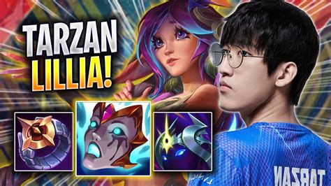 Tarzan Tries Lillia With New Buffs Lng Tarzan Plays Lillia Jungle Vs