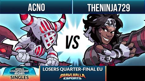 Acno Vs TheNinja729 Losers Quarter Final BCX Singles Finals 2021