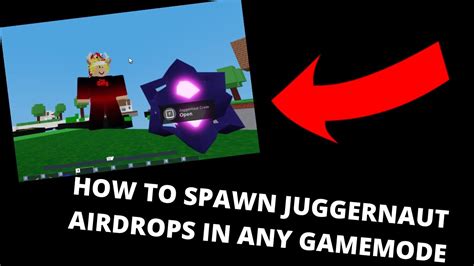 How To Spawn Juggernaut Airdrops In Any Gamemode Roblox Bedwars