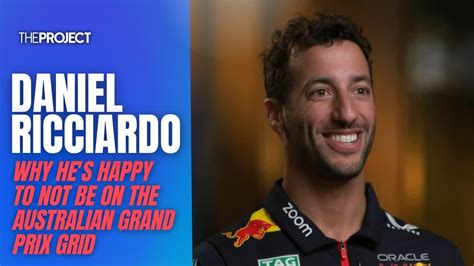 Why Daniel Ricciardo Is Happy To Not Be On The Australian Grand Prix