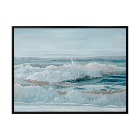 Alcove Studio Pebbly Beach Canvas Wall Art Temple And Webster