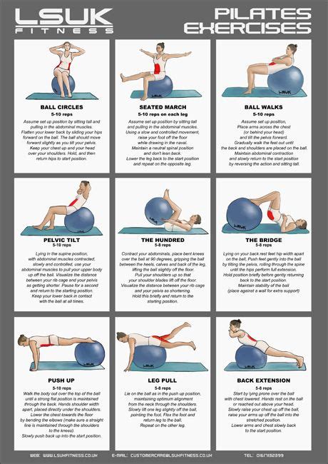 Pilates Ball Exercises For Beginners