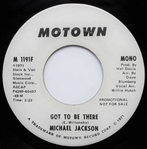 Michael Jackson - Got To Be There (1971, Vinyl) | Discogs