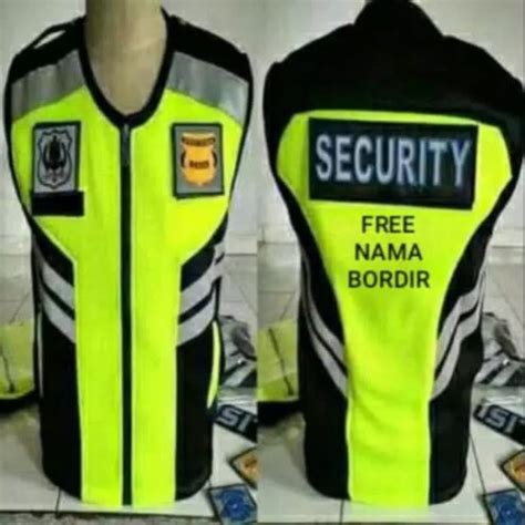 Jual Rompi Satpam Rompi Doblemes Rompi Security Rompi Polisi Rompi