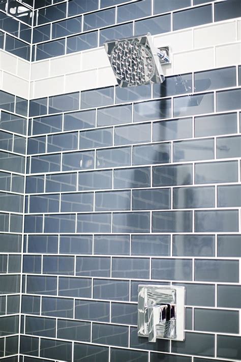 Achieve A Sleek Contemporary Look With Glass Subway Tile Home Tile Ideas