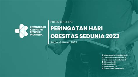 Press Briefing Peringatan Hari Obesitas Sedunia 2023 YouTube