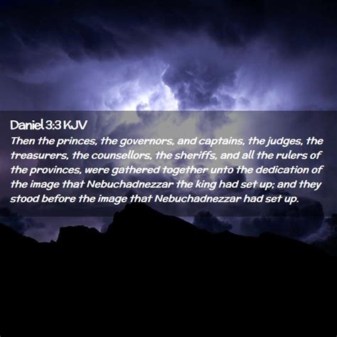 Daniel 3:3 KJV Bible Verse Images