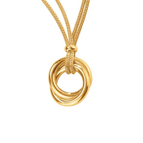 The Ties That Bind GoldAura Necklace