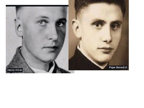 POPE BENEDICT = ADOLF HITLER’S NEPHEW, HEINZ HITLER …………………………… EXPOSED ...