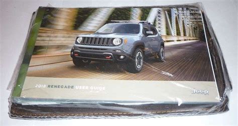 Jeep Renegade Owners Operator Manual User Guide Set Diy Repair