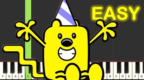 Wow Wow Wubbzy Birthday Birthday Piano Tutorial YouTube