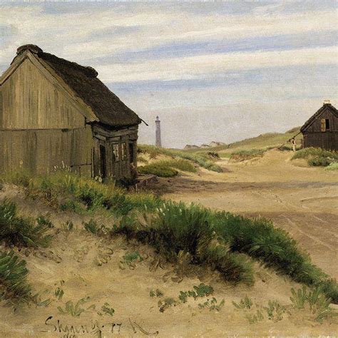 DailyArt On Twitter Vilhelm Kyhn Houses On The Outskirts Of Skagen S