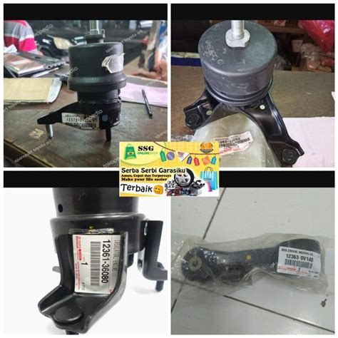 Jual Engine Mounting Set Kanan Kiri Depan Bawah Atas Toyota All New