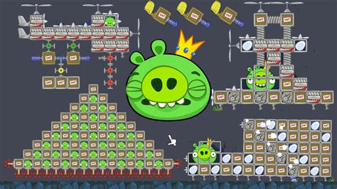 Bad Piggies Destroy Object With Tnt Trickshot Inventions Youtube