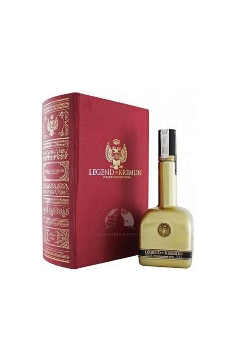 Legend Of Kremlin Vodka Gold Btl Red Book Ml The Distiller