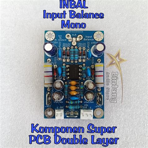 Jual Input Balance Inbal Mono Pcb Dobel Layer Fr Shopee Indonesia