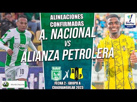 Nacional vs Alianza Petrolera 1 1 goles resumen y vídeo por la