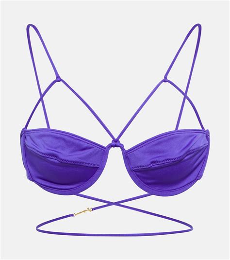 Jacquemus Le Haut Signature Bikini Top Jacquemus