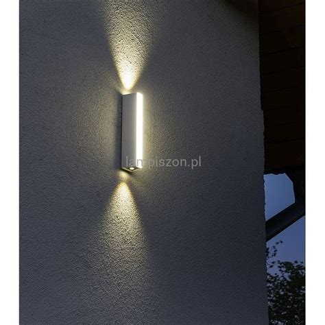 TIN podłużny kinkiet elewacyjny LED 3 źródła światła IP54 SU MA Lampy