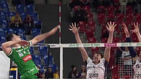 Karol Butryn najlepsze akcje MVP meczu Grupa Azoty ZAKSA Kędzierzyn