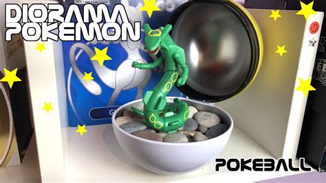 COMMENT TRANSFORMER FACILEMENT UNE POKEBALL EN DIORAMA POKEMON RAYQUAZA