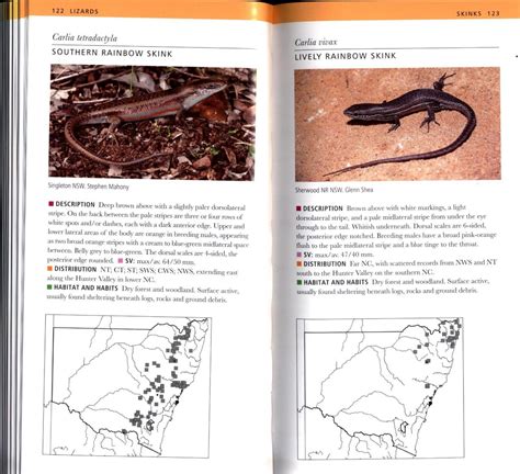 A Field Guide To Reptiles Of New South Wales Fourth Edition Nokomis