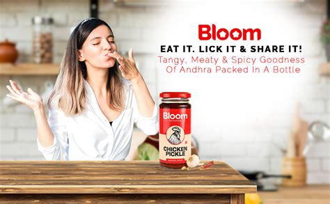 Bloom Boneless Andhra Chicken Pickle 230 Gm Amazon In Grocery