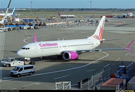 9Y BAH Caribbean Airlines Boeing 737 8 MAX At New York John F