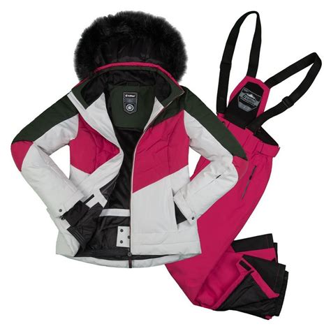 Killtec Skianzug Damen Skianzug Gr 36 46 Pink Rot Weiß