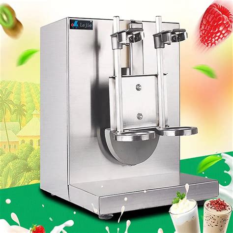 Double Frame Auto Boba Tea Beverage Milk Shaking Machine Bubble Tea