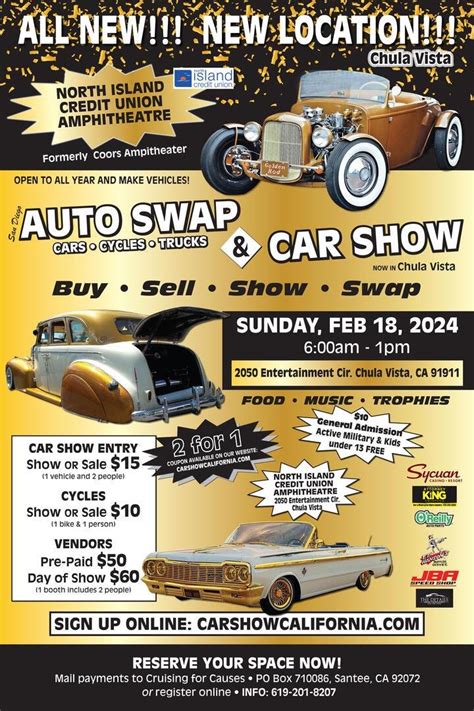 Upcoming Shows — Car Show California