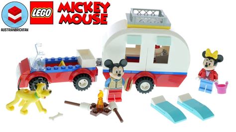 LEGO Disney 10777 Mickey And Minnie S Camping Trip Speed Build 103 Pcs