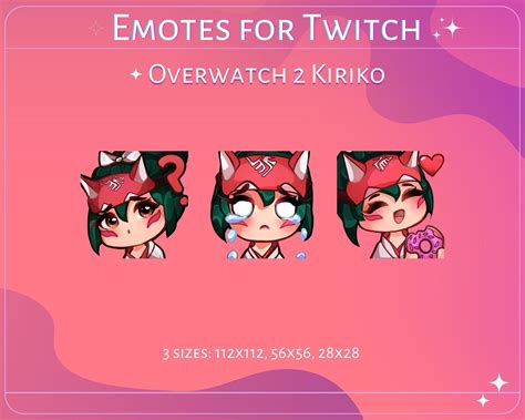 Overwatch 2 Kiriko Kawaii Chibi Negan Anime Fantasy Jujutsu