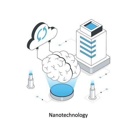 Nanotechnology Isometric Stock Illustration Eps File Vector