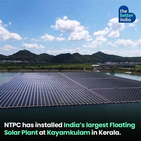 The Better India On Twitter NTPC Has Installed Indias Largest