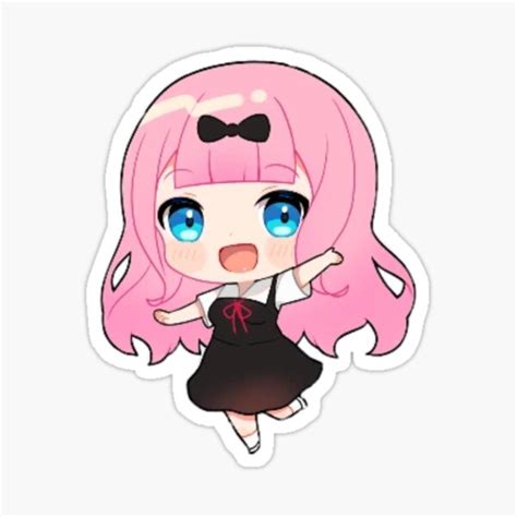 Chika Fujiwara Chibi Sticker For Sale By Saacollection Redbubble