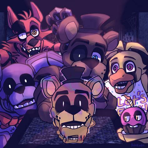 Fnaf 7th Anniversary By Palakeda On Deviantart