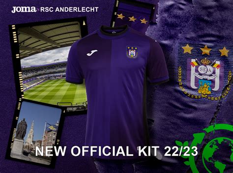 Joma Rsc Anderlecht Launch Season Home Kit