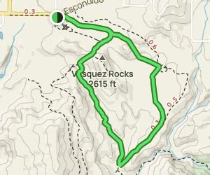 AllTrails | Vasquez Rocks Trail : 1546 Reviews, Map - California