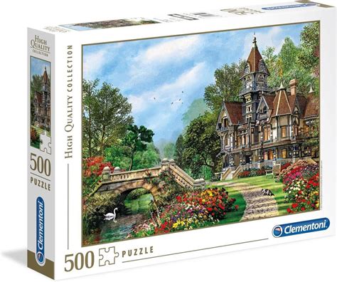 Clementoni Legpuzzel High Quality Old Waterway Cottage 500 Stukjes