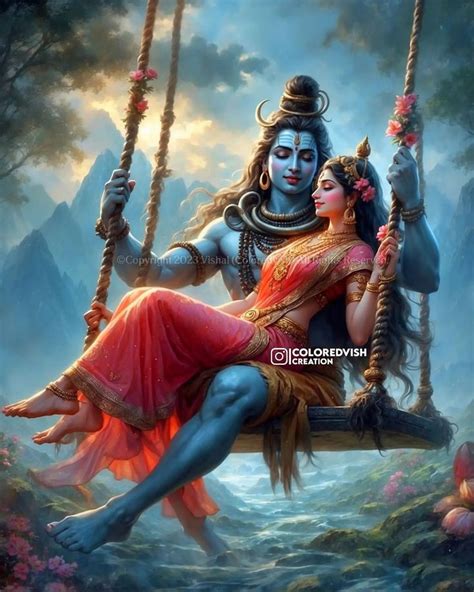 Vishal on Instagram: "शिव की शक्ति Follow :- @coloredvish . . . . #shiv ...