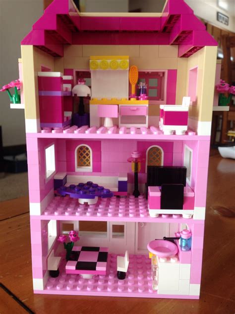 Lego House Back Lego Girls Lego For Kids Legos Easy Lego Creations