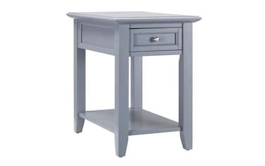 Irving Gray Storage End Table | Bob's Discount Furniture & Mattress Store