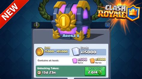 Abierto Cofre De 15000 Cartas Con Valor De 250000 Gemas Clash Royale Themike2311 Youtube