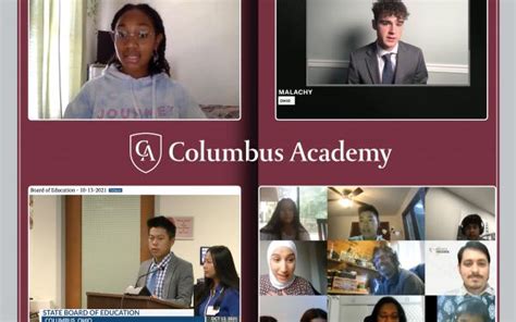 Academy Students Make Their Voices Heard Columbus Academy