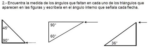 SOLVED encuentra la medida de los ángulos que faltan en cada uno de