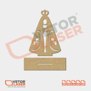 Vetor Mandala Nossa Senhora Da Aparecida Para Corte A Laser Em MDF 0001