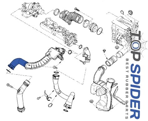 Intercooler Hose Renault Megane Iii Scenic Iii Tce Intercooler